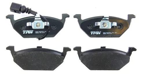 [SELEO01BAL] BALATAS SEAT LEON / TOLEDO DE 2001 AL 2008 VOLKSWAGEN BEETLE DE 2000 AL 2006 / JETTA DE 2000 AL 2005 AUDI A3 DE 1999 AL 2006 TRW COD. GDB1386DTM (161078)