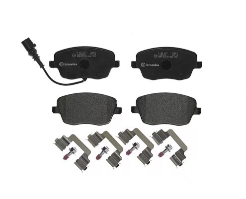 [VOPOL03BAL] BALATAS VOLKSWAGEN POLO DE 2003 AL 2007 DEL JGO RUVILLE COD. D00013330(120017)