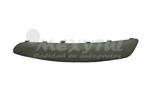 [PE30703MFADL] BANDA DEFENSA (MOLDURA/HULE) PEUGEOT 307 03-05 DEL IZQ (120099)