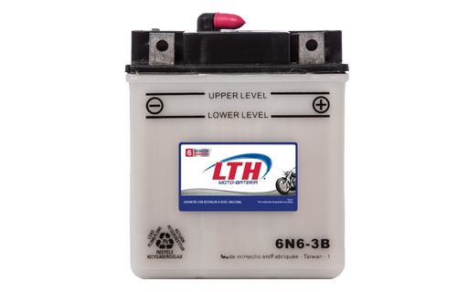 [TW-YC-CR0262] BATERIA LTH 6N6-3B P/MOTO 1 PZA COD. TW-YC-CR0262 (125590)