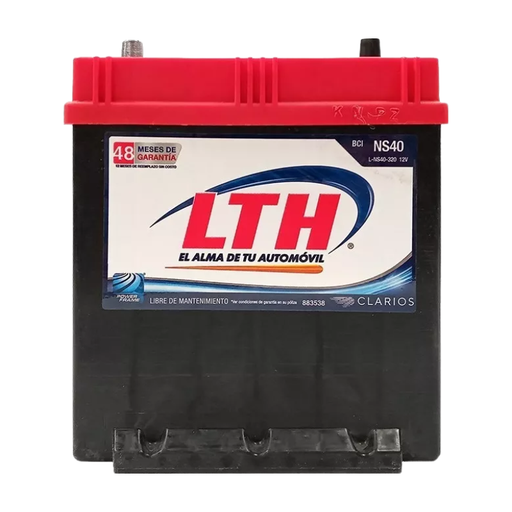 [L-NS40-320] BATERIA LTH NS40-320 EQUINOX DE 2010 AL 2011 ENCORE DE 2014 MALIBU DE 2008 AL 2014 VOYAGER DE 2012 FOCUS DE 2003 AL 2004 FOCUS DE 2008 AL 2014 FOCUS ST DE 2013 AL 2014 MONDEO DE 2000 AL 2007 MUSTANG DE 2005 AL 2006 MUSTANG DE 2007 AL 2014 MUSTANG DE 2011 AL 2014 RANGER DE 2003 AL 2015 (1500 2500 3500 4000) TERRAIN DE 2013 AL 2014 H2 DE 2008 AL 2014 MEGANE GT DE 2006 AL 2008 MEGANE II DE 2003 AL 2008 LEON FREE TRACK DE 2009 AL 2014 PASSAT DE 2006 AL 2010 PASSAT CC 3.6 DE 2009 AL 2010 TOUAREG DE 2002 AL 2014 C30 DE 2009 AL 2014 C 70 DE 2001 AL 2014 S40 DE 2000 AL 2014 S 70 00  (L-NS40-320)