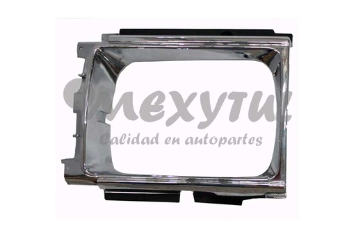 [TOPU487BISCRR] BISEL FARO TOYOTA PU DE 1987 AL 1988 4X4 CROM DER (121378) RD *R