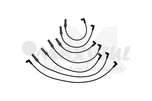 [UCAB259] CABLES PARA BUJIAS DODGE DAKOTA  DURANGO RAM 1500 V6 3.9 92-AD. TIPO ORIGINAL COD. 259 (134236) 