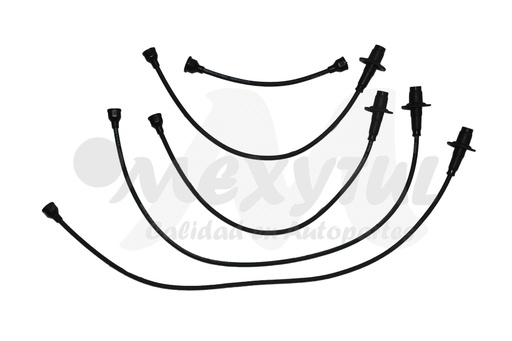 [CHMAL00CABBU] CABLES PARA BUJIAS VOLKSWAGEN SEDAN ENCENDIDO ELECTRONICO TODOS COD. JG-115 (134158)