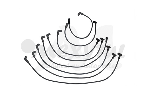 [BULES77CABBU] CABLES PARA BUJIAS BUICK LESABRE DE 1977 AL 1979 5.0 V8 / CHEVROLET TRUCK MICROBUS DE 1975 AL 1991 5.7 V8 / P10 1/2 TON - STEP VAN DE 1975 5.7 V8 / P20 3/4 TON - STEP VAN DE 1975 5.7 V8 / P30 1 TON - STEP VAN DE 1975 AL 1988 5.7 V8 / CAMARO DE 1976 AL 1980 4.4 5.0 5.7 V8 GARLO COD. 132 (134224) 