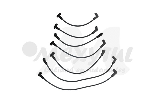 [CHCAM67CABBU] CABLES PARA BUJIAS CHEVROLET CAMARO DE 1967 AL 1974 3.8 V6 / CAPRICE DE 1965 AL 1969 3.8 V6 / CHEVELLE DE 1965 AL 1970 / IMPALA DE 1965 AL 1973 3.8 V6 / MALIBU DE 1965 AL 1966 3.8 V6 / NOVA DE 1965 AL 1974 / TRUCK EL CAMINO DE 1965 AL 1973 3.8 V6 / G10 / 1500 1/2 TON - VAN 4.1 6L GARLO COD. 101 (134223) 