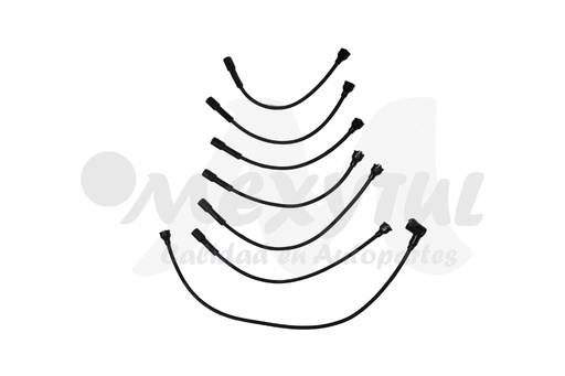 [CHCOR80CABBU] CABLES PARA BUJIAS CHRYSLER CORDOBA DE 1980 AL 1983 3.7 6L / FIFTH AVENUE DE 1983 3.7 6L / LEBARON DE 1978 AL 1981 3.7 6L / NEWPORT DE 1979 AL 1981 3.7 6L / NEW YORKER DE 1981 AL 1982 3.7 6L / DODGE DIPLOMAT DE 1978 AL 1983 3.7L 6L / MIRADA DE 1980 AL 1983 3.7 6L / DODGE TRUCK RAMCHARGER-AD100 1/2 TON GARLO COD. 135 (134188) 