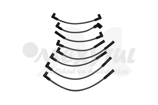 [FOBRO80CABBU] CABLES PARA BUJIAS FORD BRONCO DE 1980 AL 1988 GARLO COD. 209 (134234) 
