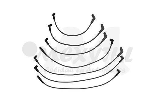 [FOBRO84CABBU] CABLES PARA BUJIAS FORD TRUCK BRONCO II EDDIE BAUER DE 1984 AL 1991 2.9 2.8 V6 / XLT DE 1984 AL 1991 2.9 2.8 V6 / RANGER S / STX / XLS / XLT 83-92 2.9 2.8 V6 COD. EL-2961 (134154) 