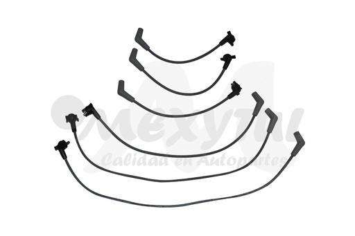 [FOEXP95CABBU] CABLES PARA BUJIAS FORD TRUCK EXPLORER DE 1995 AL 1999 4.0 V6 ENCENDIDO ELECTRONICO GARLO COD. EL-177 (134210) 