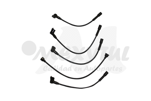 [NIDAT78CABBU] CABLES PARA BUJIAS NISSAN DATSUN DE 1978 AL 1984 1.6 1.8 4L / SAMURAI DE 1980 AL 1984 / SAKURA DE 1979 AL 1990 1.8 4L COD. JG-134 (134145) 