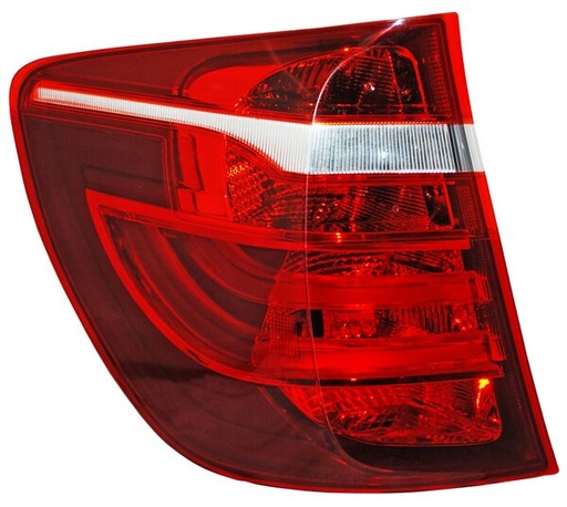 [11-C056-A6-9B] CALAVERA BMW X3 2011 AL 2017 LEDS ROJO/BCO/AMBAR EXT IZQ TYC 