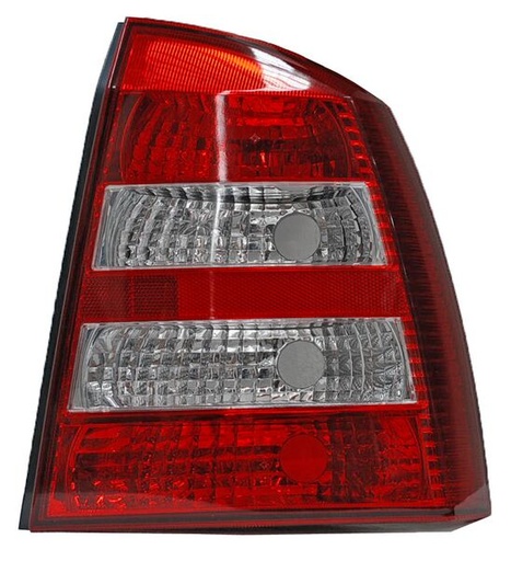 [CACH-AS04-CN4P1] CALAVERA CHEVROLET ASTRA DE 2004 AL 2006 ROJO/BCO CLARA 4 PTAS S/ARNES DER CNO (407)