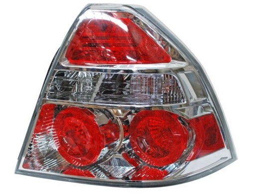 [CHAVE08CALHGR] CALAVERA CHEVROLET AVEO DE 2008 AL 2011/2018 CROM/ROJA C/ARNES DER (8852) CNO