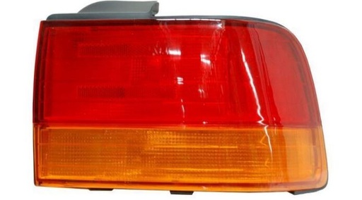 [HOACC92CALTYAR4R] CALAVERA HONDA ACCORD DE 1992 AL 1993 4 PTAS ROJO/AMBAR S/ARNES EXT DER  (9608) EX+