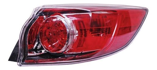 [11-B969-00-1A] CALAVERA MAZDA 3 2010 AL 2013 5 PTAS C/FOCO EXT DER TYC