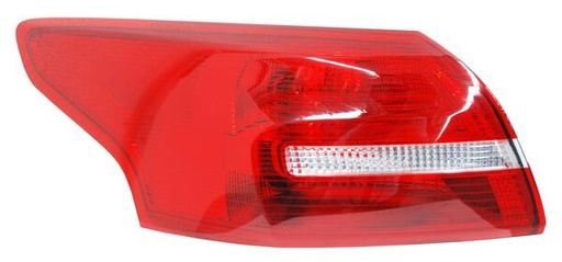 [017-2003-06] CALAVERA MERCEDES BENZ CLASE E 1999 AL 2001 ROJO/OSC EXT DER TYC*R