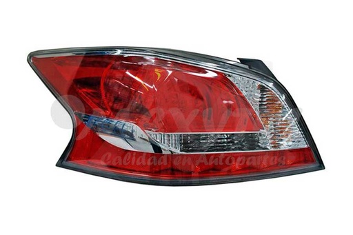 [11-6484-A0-1N] CALAVERA NISSAN ALTIMA 2013 AL 2016 LEDS F/NEG IZQ TYC