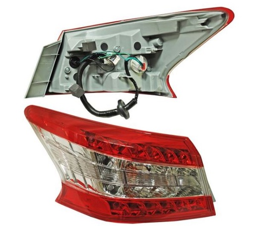 [11-6550-00-1N] CALAVERA NISSAN SENTRA 2013 AL 2016 C/ARNES EXT IZQ TYC