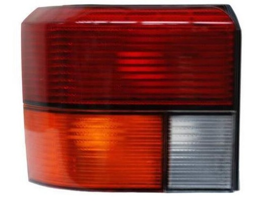[VOEUR01CALHGARL] CALAVERA VOLKSWAGEN EUROVAN DE 2001 AL 2004 ROJO/BCO/AMBAR S/ARNES IZQ HGO  (1092)