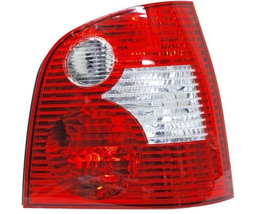 [11-A171-01-2B] CALAVERA VOLKSWAGEN POLO 2003 AL 2007 ROJO/BCO 5 PTAS DER TYC *EX+