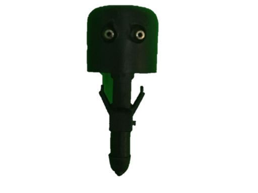 [16GRAPAS117CH] CHISGUETERO LIMPIAPARABRISAS CABEZA OVALADA 2 ROCIADORES 2 PZA