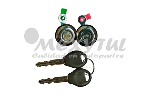 [NIPUD08CIC] CILINDRO CHAPA PUERTA NISSAN PU D22 DE 2008 AL 2015 JGO (122290) TW