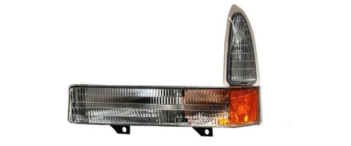 [12-5068-B1-1N] CUARTO ESQUINA (PUNTA) FRONT FORD SUPER DUTY DE 1999 AL 2004 / EXCURSION DE 2000 AL 2004 AMBAR / BCO IZQ TYC  (2832)