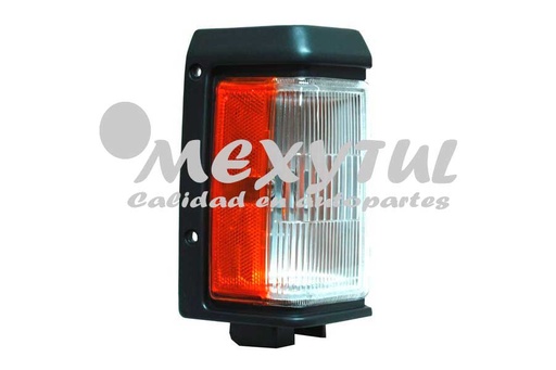 [NIPUD87CUETYGRAR] CUARTO ESQUINA (PUNTA) NISSAN PU D21 DE 1987 AL 1989 / PATHFINDER DE 1987 AL 1995 AMBAR / BCO F/GRIS DER TYC (2917)