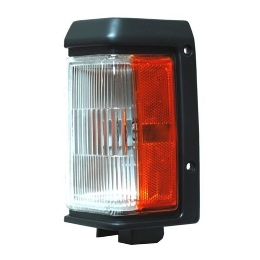 [NIPUD87CUETYGRAL] CUARTO ESQUINA (PUNTA) NISSAN PU D21 DE 1987 AL 1989 / PATHFINDER DE 1987 AL 1995 AMBAR / BCO F/GRIS IZQ TYC (2916)  TW