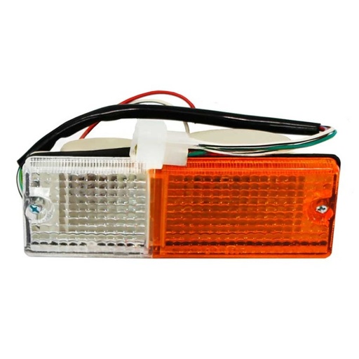 [DORAM79CUFHGABR] CUARTO FRONT DODGE RAM 50 / PU L200 DE 1979 AL 1984 AMBAR / BCO DER HGO (11570) *A