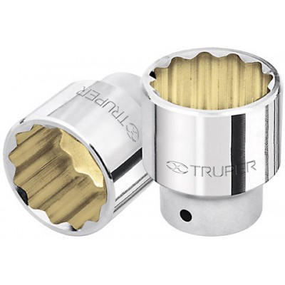 [D-5548] DADO DE 12 PUNTAS CUADRO 3/4 DE 1/2 PULGADA TRUPER COD.13862 D-5548 (135414)