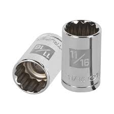 [TRDAD12PUCU1/2DE11/16] DADO 12 PUNTAS CUADRO 1/2" DE 11/16" TRUPER COD.13305 D-5422(129011)