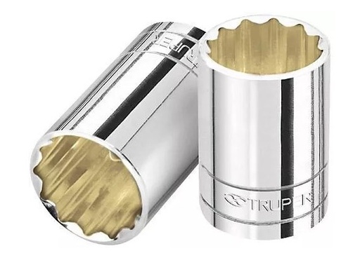 [TRDAD12PUCU1/2DE5/16] DADO 12 PUNTAS CUADRO 1/2" DE 5/16" TRUPER COD.13299 D-5410(129005)