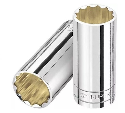 [TRDAD12PULACU1/2DE13/16] DADO 12 PUNTAS LARGO CUADRO 1/2" DE 13/16" TRUPER COD.13367 D-5326-E(135598)