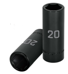 [TRDADIMLA6PUCU1/2DE21] DADO IMPACTO LARGO 6 PUNTAS CUADRO 1/2" DE 21MM TRUPER COD. 12433 D-7321-M (133985)