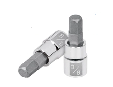 [TRDADPUHECU3/8DE4] DADO PUNTA HEXAGONAL CUADRO 3/8" DE 4MM TRUPER COD. 13485 D-4990-4M (135610)