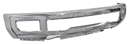 [DDFSD17FC] DEFENSA FORD SUPER DUTY 17-19 F250/350 P/HOYO P/FARO AUX CROM DEL TW