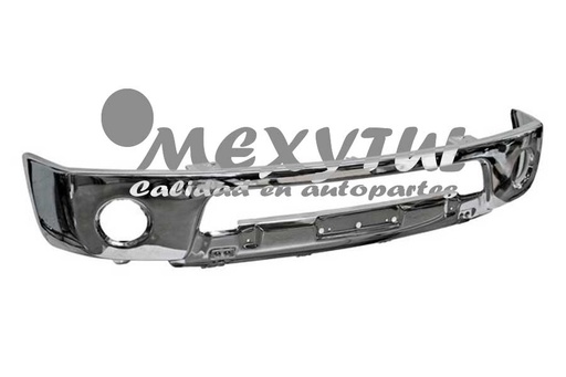 [NIFRO05DEFCD] DEFENSA NISSAN FRONTIER 05-14 CROM P/FARO AUX DEL (126516)