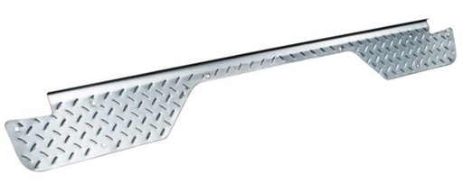 [85232F4000] DEFENSA NISSAN PU D21/D22 DE 1994 AL 2015 (SOLO PLACA ANTIDERRA) TRAS SUP TW