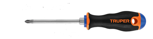 [DP-3/16X8B] DESARMADOR PUNTA PHILLIPS # 1 MANGO COMFORT GRIP 8" TRUPER COD. 14070 DP-3/16"X8B (127351)