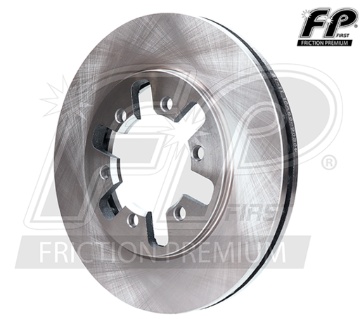 [NID2189DISFR] DISCO PARA FRENOS NISSAN PU D21 DE 1989 AL 1994 VENTILADO FP COD. 40206-09W01(114274)