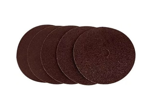 [DILI-436] DISCO DE LIJA 4-1/2" CON RESPALDO DE FIBRA GRANO 36 JGO 5 PZ TRUPER COD. 17281 DILI-436(134423)