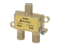 [VODIVCO1EN2SA] DIVISOR COAXIAL DE 1 ENTRADA Y 2 SALIDAS VOLTECK COD. 48475 DICO-12(130225)