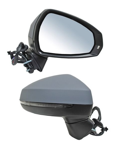 [ELAA313ER1] ESPEJO AUDI A3 13-15 3/5 PTAS AUTOABATIBLE C/DESEMP C/ DIRECC C/MEM P/PINT TDI/SPORTBACK/CABRIO/S/ATTRACTION/AMBIENTE/BASE DER TW