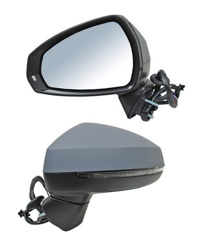 [ELAA313EL1] ESPEJO AUDI A3 13-15 3/5 PTAS AUTOABATIBLE C/DESEMP C/ DIRECC C/MEM P/PINT TDI/SPORTBACK/CABRIO/S/ATTRACTION/AMBIENTE/BASE IZQ TW 