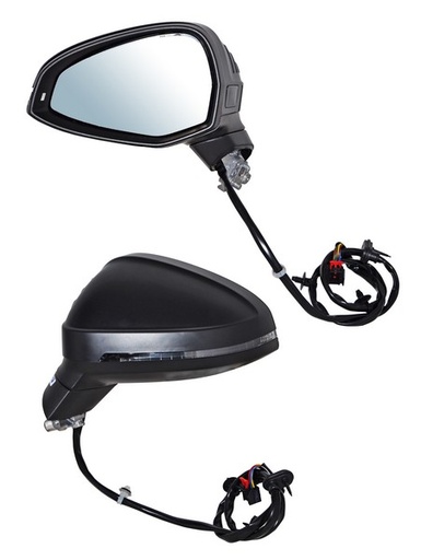 [ELAA417EL] ESPEJO AUDI A4 17-20 ELECT P/PINT C/DIRECC C/DESEMP C/ SENSOR WARNING IZQ