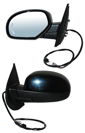 [CHPU07ESPECCAL] ESPEJO CHEVROLET PU DE 2007 AL 2013 / SUBURBAN DE 2006 AL 2010 ELECT C/DIRECC C/DESEMP C/MEM AUTOABATIBLE LISA IZQ TW