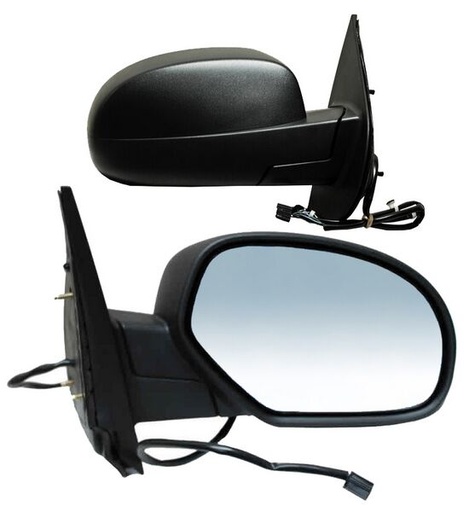 [CHPU07ESPTXDER] ESPEJO CHEVROLET PU DE 2007 AL 2013/ SUBURBAN DE 2006 AL 2010 PPV/SSV/XFE/WT/HYBRID/LTZ/LS/LT/DENALI/SL/SLE/SLT ELECT NEG TEXT C/DESEMP DER (3515) TW