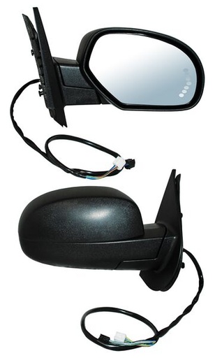 [ELCPU07ER5] ESPEJO CHEVROLET PU 09-14 / SUBURBAN 06-10 ELECT C/DESEMP C/DIRECC C/MEM C/LUZ AUTOABATIBLE TEXT PREMIUM/HYBRID/PLATINUM/LTZ/BASE/LS/LT/DENALI/SLE/SLT DER